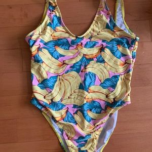 Banana One Piece Swimsuit